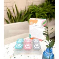 Hộp Trữ Đông Bảo Quản Đồ Ăn Dặm Cho Bé MISUTA 6 Hộp 120ml Cao Cấp