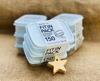 Hộp trữ đông, bảo quản thực phẩm Freezermate Fit in Pack nhựa nguyên sinh an toàn hàng Made in Japan - Loại 150ml x3 - Xanh mint