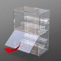 Hộp trưng bày bằng tay Lego Hộp bí ẩn Giá lưu trữ Vỏ chống bụi Khối xây dựng Hộp lưu trữ giả Acrylic Tủ trưng bày trong suốt 3.28