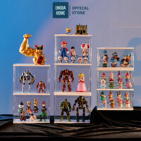 Hộp Trưng Bày Lego ENODA HOME, Hộp Trong Suốt Đựng Đồ Chơi Nhiều Tầng, Tủ Bảo Quản Mô Hình HTS001