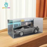 Hộp trưng bày nhà để xe ô tô 1: 18 Hộp đựng đồ chơi chống bụi cho xe mô hình