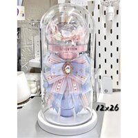 Hộp trưng bày thời trang thế hệ thứ ba mới bán chạy, hỗ trợ dính, nắp kính, hộp đựng karat, hộp đựng Aili, nắp chống bụi