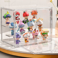 Hộp Trưng Bày Trong Suốt 3 Tầng，Tủ đựng đồ Lego Bubble Mart bằng acrylic trong suốt chống bụi，Hộp hiển thị hình