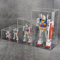 Hộp trưng bày trong suốt Acrylic Hộp lưu trữ làm bằng tay Hộp trưng bày Lego Tủ trưng bày Gundam Hộp bí ẩn Khối xây dựng Vỏ bụi Dis