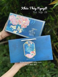 Hộp trung thu 2 bánh Khúc Thuỷ Nguyệt (kèm túi xách)