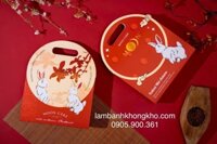 Hộp trung thu 6 bánh mini Hồng Nguyệt thố (1 bộ)