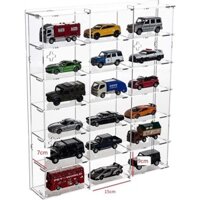 ❤Hộp tủ mica trong suốt nhiều ngăn trưng bày mô hình, ô tô, sản phẩm