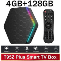 Hộp TV thông minh T95Z Plus Android 12 8K HD 4G 5G BT5.0 WIFI6 3D 4GB 128GB HDR 10 4K Set-Top Box H618 Quad core Media Player IPTV MRKA