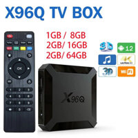 Hộp TV X96Q Android 12 2GB 16GB Allwinner H313 Quad Core 4K Smart TV BOX Wifi X96 1GB 8GB 2GB 64GB Set Top Box E79D