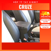 Hộp tỳ tay Cruze tự lắp Kibbet loại 1490 thiết kế cắm trụ liền khối chuẩn theo xe tích hợp cổng sạc USB - OTO4S