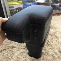 Hộp tỳ tay Grand I10 dạng khuyết bản Sedan/Hatback - TỲ TAY KHUYẾT không vướng cần phanh tay _phụ kiện xịn