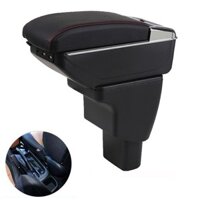 Hộp tỳ tay ô tô xe Hyundai I10 tích hợp 7 cổng USB