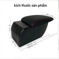 Hộp tỳ tay xe Aveo / Gentra / Lacetti cao cấp - nội thất con cưng