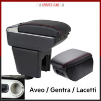 Hộp tỳ tay xe Lacetti  Aveo / Gentra / cao cấp