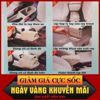 Hộp tỳ tay xe MISUBISHI ATTRAGE - MIRAGE cao cấp tích hợp 7 cổng sạc USB - Bảo hành 12 tháng {KHANHLINHAUTO}