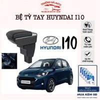 Hộp tỳ tay xe ô tô Hyundai I10 Form cũ đời 2014-2020 tích hợp cổng sạc USB cao cấp