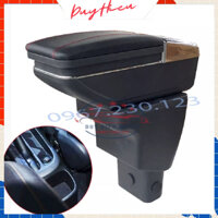 Hộp Tỳ Tay Xe Ô Tô Hyundai Grand I10 bọc da cắm cốc có 7 cổng USB - DH2