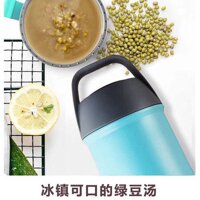 Hop U Dien Nau Chao Cho Be-Bình Ủ Sữa Giữ Nhiệt-Mua ngay Bình ủ cháo Nhật giữ nhiệt 450ml cách nhiệt chân không lõi inox 304  cao cấp có quai xách  cực tiện dụng. Bảo hành uy tín