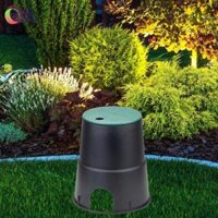 Hộp van phun nước Hộp van chắc chắn Dễ dàng lắp đặt có nắp cho sân vườn Trang trại bãi cỏ