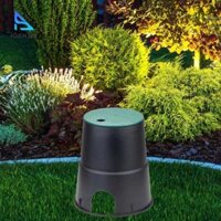 Hộp van phun nước Hộp van chắc chắn Dễ dàng lắp đặt có nắp cho sân vườn Trang trại bãi cỏ