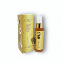 (Hộp Vàng) 01 Chai Dầu Xịt Hiệu Rắn BURAPHA AROMA MOISTURIZER BODY MASSAGE OIL Xoa Bóp Cơ Xương Khớp Thái Lan 50ml