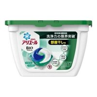 Hộp viên giặt Ariel màu xanh lá 17 viên(đã thêm) - Hàng Nhật nội địa