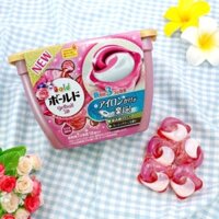 HỘP VIÊN GIẶT XẢ GELBALL, ARIEL 3D NHẬT BẢN 18v