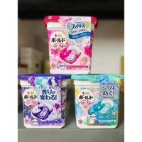 Hộp viên giặt xả Gell Ball 3D Nhật Bản 11v