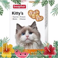 Hộp viên nhai hỗ trợ dưỡng lông , nọng cằm, taurine cho mèo - Kitty’s Beaphar