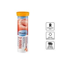 Hộp viên sủi vitamin C Mivolis của Đức