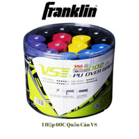 [Hộp VS VG002] Quấn cán vợt tennis, cuốn cán cầu lông VS cao cấp chính hãng loại vân cá bảo hành 1:1 bởi franklin
