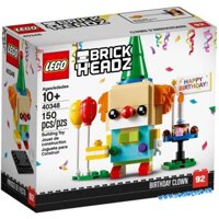 [hộp xấu] 40348 Đồ chơi lắp ráp Iego BricksHeadz Birthday Clown - Chú hề Chúc mừng sinh nhật.