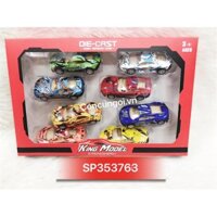 HỘP XE HƠI SẮT TRỚN 8C HOA VĂN Die-Cast A112-1, A112-2, A112-3, A112-4, A112-5 (Hộp)-  SP353763