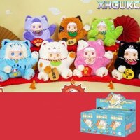 Hộp XHGUKC, Đồ chơi hộp sang trọng KIMMON CIAOKA, Kawaii Thay đổi khuôn mặt may mắn Cat Hope Guess Bag Girl