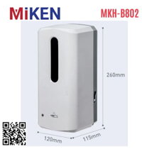 Hộp xịt xà phòng tự động Miken MKH-B802