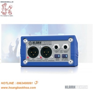 Hộp xử lý tín hiệu Klark Teknik DN200