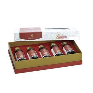 Hộp yến nhung sâm Finest không đường - 5 chai