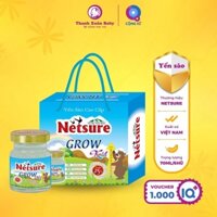 Hộp yến sào cao cấp Netsure Grow Kid bổ sung dinh dưỡng cho trẻ (6 hũ) - Thanh Xuân Baby