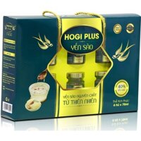 Hộp Yến sào Hogi Plus 40%  Yến Sào Tinh Chế - 6 LỌ /hộp