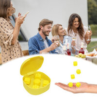 Hopeup 1 Bộ Trò Chơi Bắt Đá Hàn Quốc Có Hộp Phối Hợp Tay Mắt Huấn Luyện Dân Gian Jack Đá Xúc xắc Trò Chơi Trẻ Em Người Lớn Truyền Thống Sỏi Grabbing Đồ Chơi