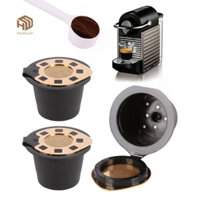 Hopeup 3 Chiếc Cốc Lọc Cà Phê Có Thể Tái Sử Dụng Bằng Thép Không Gỉ Có Thể Đổ Lại Cho Nespresso