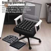 Hopeup 3D Đệm Bơm Hơi Xương Đòn Giảm Đau Hoàn Toàn Có Thể Điều Chỉnh Thoải Mái Không Khí Đệm Ghế Cho Du Lịch Ghế Ô Tô Ghế Văn Phòng Xe Lăn