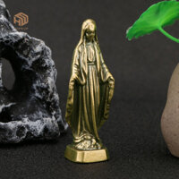 Hopeup Đức Trinh Nữ Maria Tượng Chúa Kitô Chủ Đề Phong Cách Cổ Tượng Mẹ Thánh Thu Nhỏ Để Bàn Trang Trí Cho Hộ Gia Đình