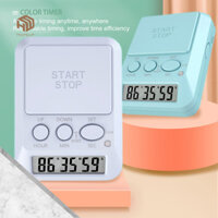 Hopeup Hẹn giờ học tập để học đếm ngược Hẹn giờ đếm ngược Đồng hồ hẹn giờ ánh sáng tiếng bíp Đồng hồ điện tử đa chức năng Hẹn giờ kỹ thuật số dễ thương cho cuộc họp nấu ăn trong giờ nghỉ tập thể dục