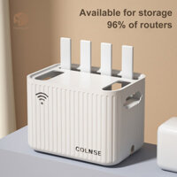 Hopeup Router Hộp Bảo Quản Dây Wifi Dung Tích Lớn Cáp Mạng Phân Loại Hộp Đồ Gia Dụng
