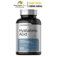 Horbaach Hyaluronic Acid 200mg 150 Viên - Hỗ Trợ Cấp Ẩm Cho Da và Xương Khớp Của Mỹ