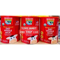 HORIZON ORGANIC INSTANT DRY WHOLE MILK SỮA BỘT HỮU CƠ NGUYÊN KEM 870G - USA