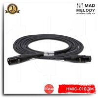Hosa Pro Microphone Cable HMIC-010 (3m) (REAN XLR3F - XLR3M) (Dây cáp Micro thu âm canon XLR cao cấp, Brand New)