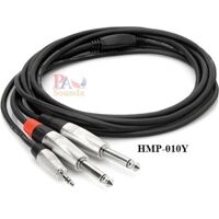 Hosa Pro Stereo Breakout REAN 3.5mm TRS to Dual 1/4″ TS