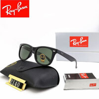 Hot 2021 Kính râm thời trang nam nữ Rayban Kính râm chống tia UV phân cực cho phi công ban ban ban mới cho nam và nữ kính lái mô tô Ray Ban 2021 Mickey WAYFARER câu cá g